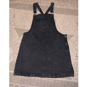 Denim Overall Dress